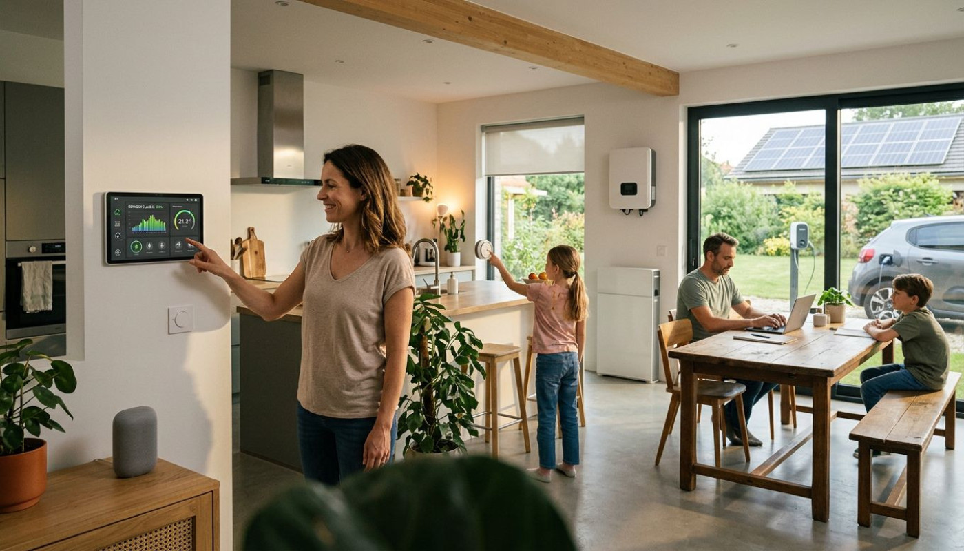 L’effet domino de la gestion intelligente de l’énergie dans l’habitat connecté